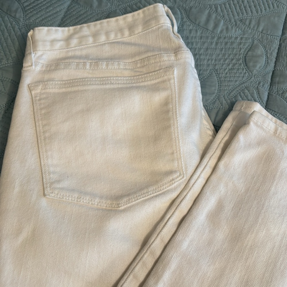 J Crew White Jeans Size 28